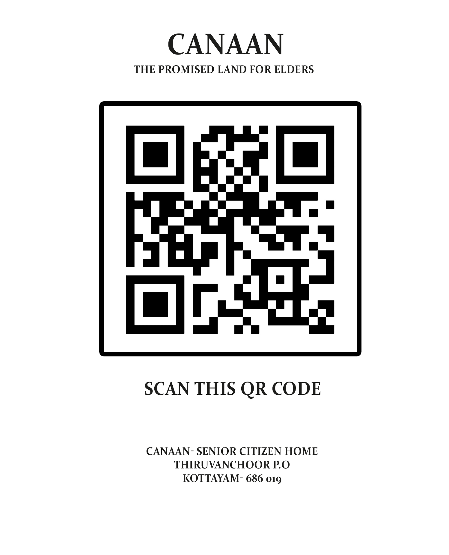 QR Code for Canaan Location